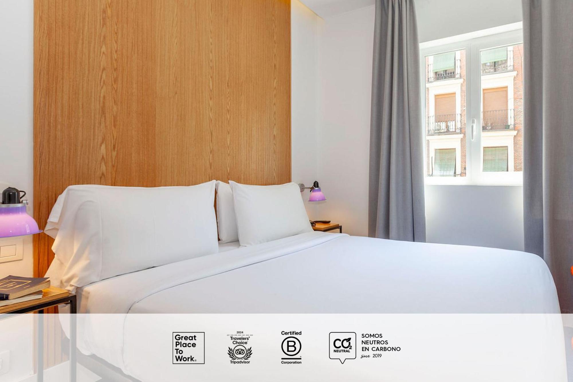 Sleep'N Atocha - B Corp Certified Hotel Madrid Esterno foto